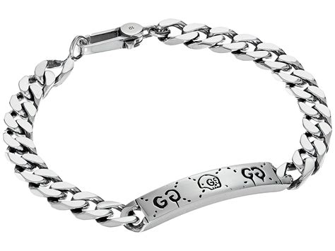 gucci men's bracelet|gucci ghost bracelet used.